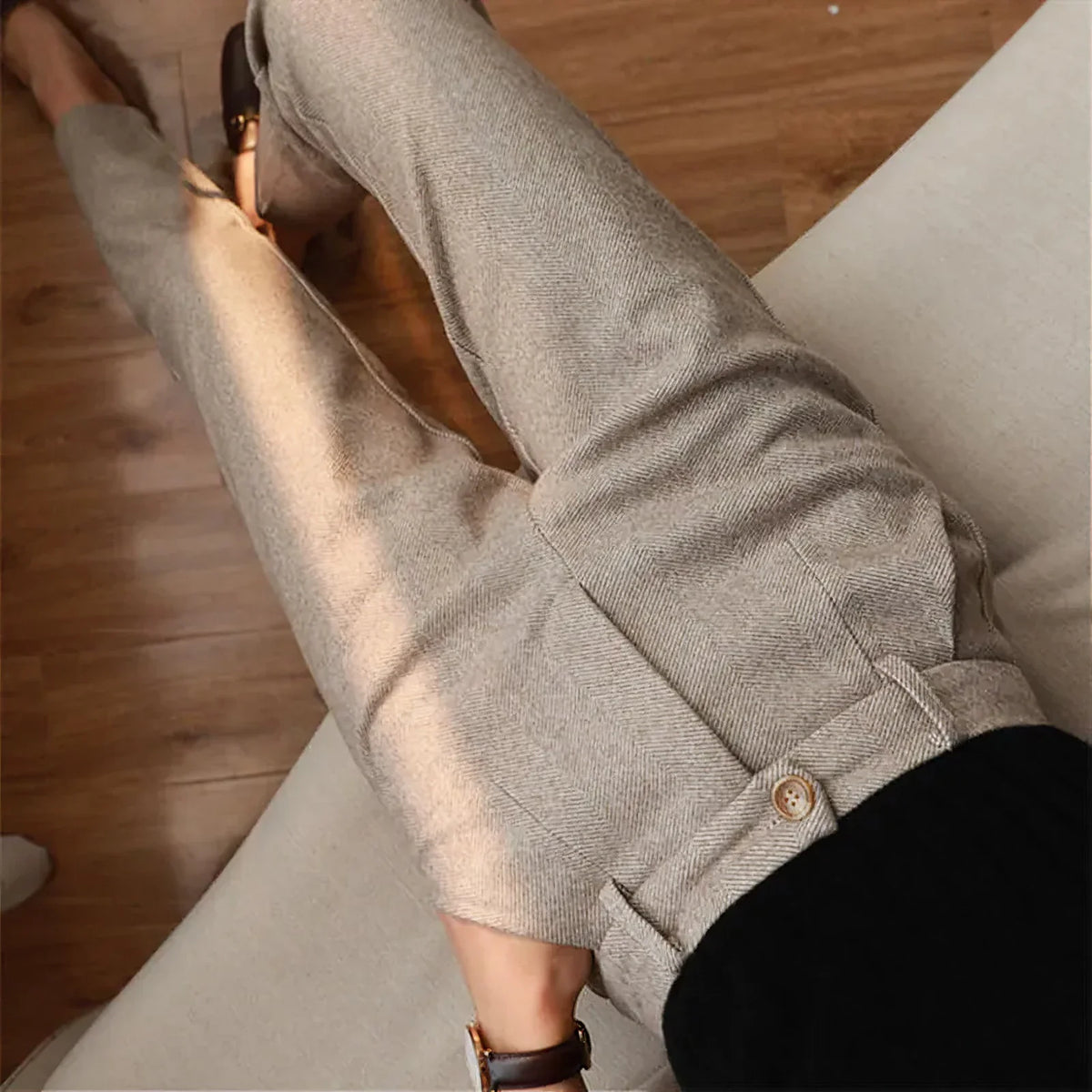 VEUGER MODEHOUS™ | Elegante Damenhose mit stilvoller Passform