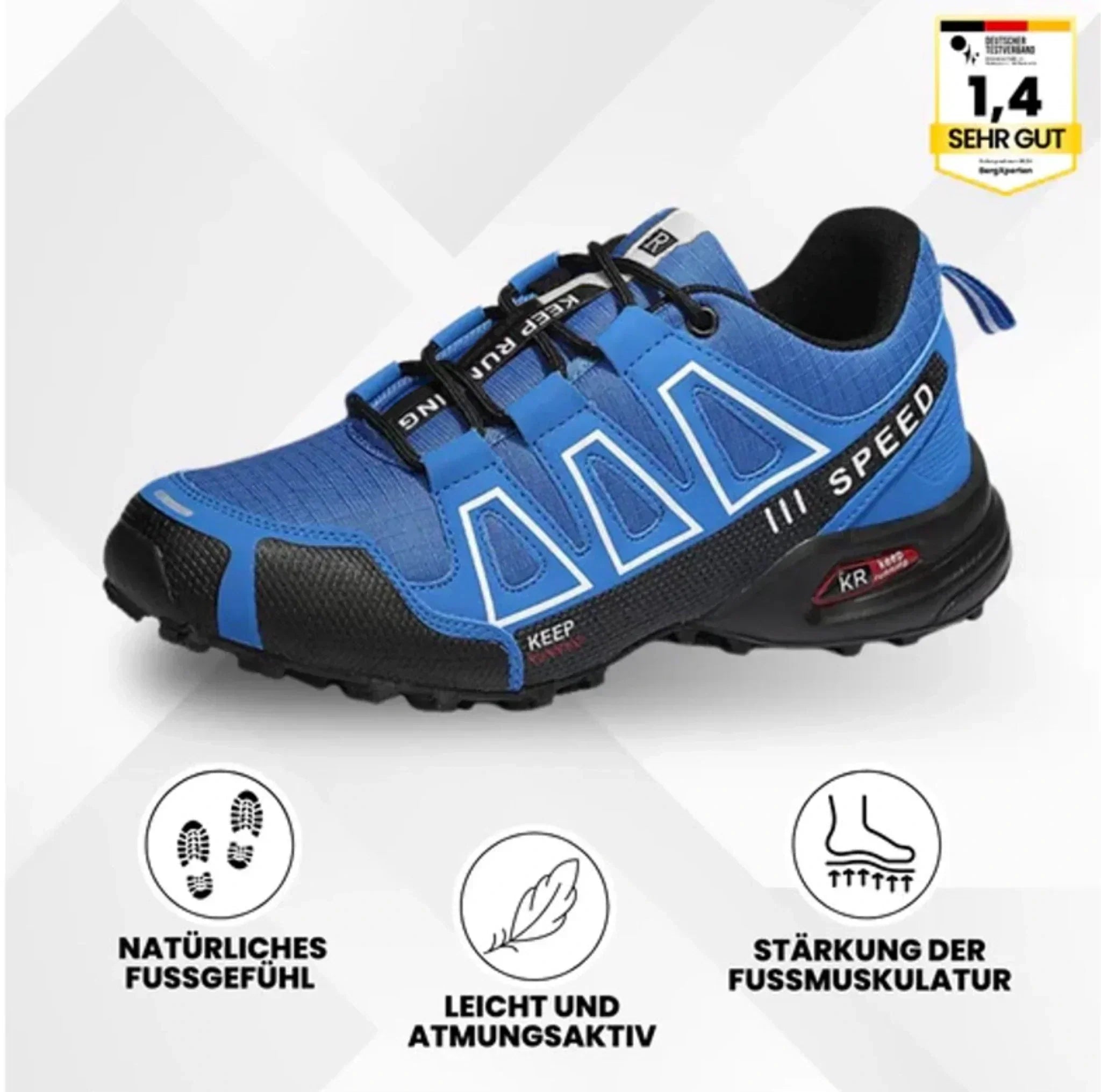 OrthoTrekking | Ergonomischer Trekking- und Wanderschuh für schmerzlindernenden Komfort
