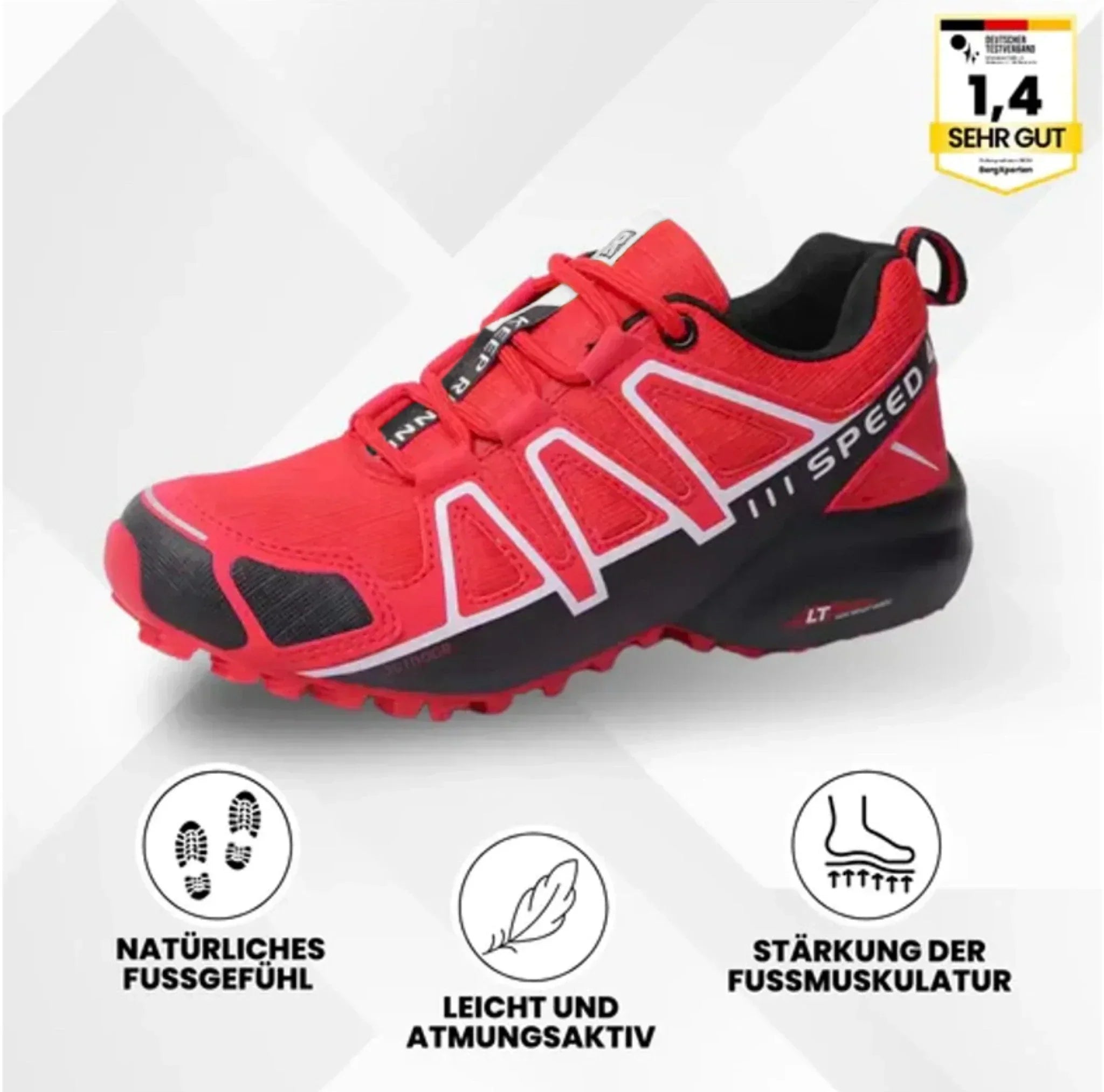 OrthoTrekking | Ergonomischer Trekking- und Wanderschuh für schmerzlindernenden Komfort