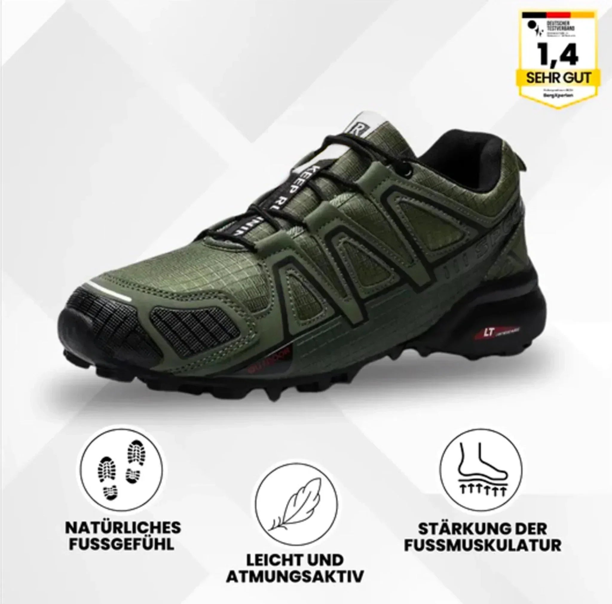 OrthoTrekking | Ergonomischer Trekking- und Wanderschuh für schmerzlindernenden Komfort