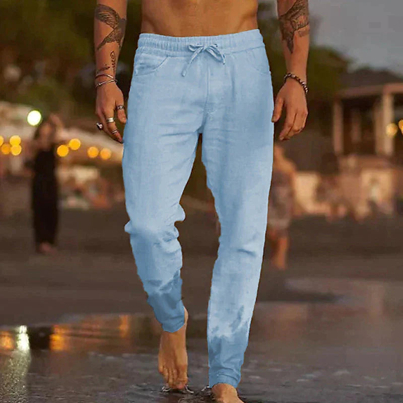 Gino - Linen Trousers