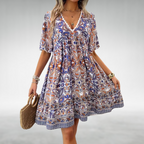 Adriana | Paisley-Print Kleid