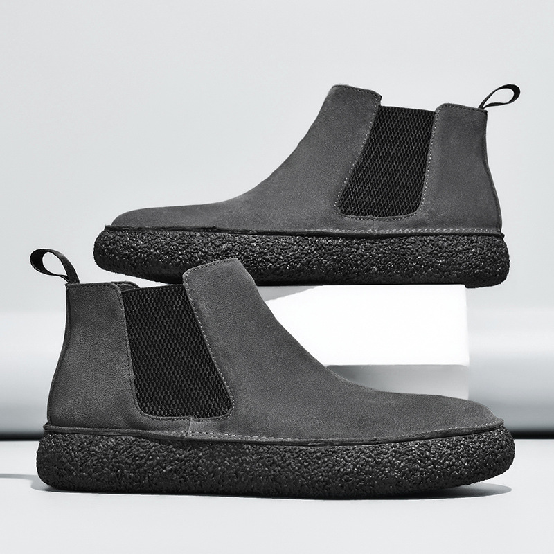 Bristol Wildleder Chelsea Stiefel