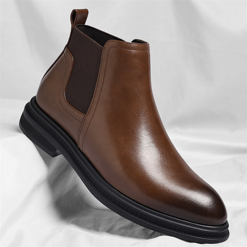 Marco Leder Chelsea Boots