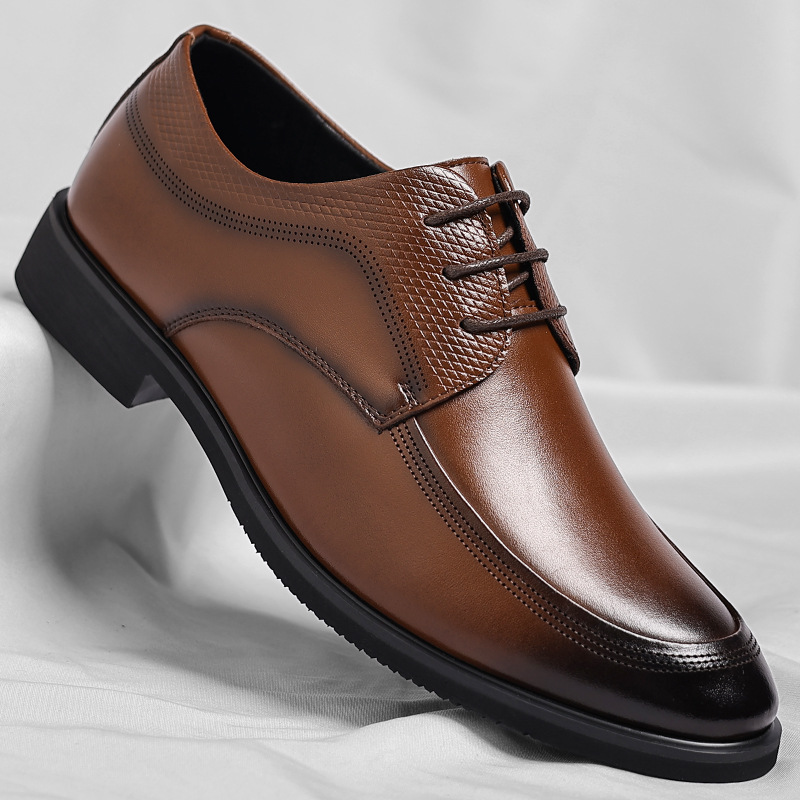 Riviera Leder Schnürschuhe