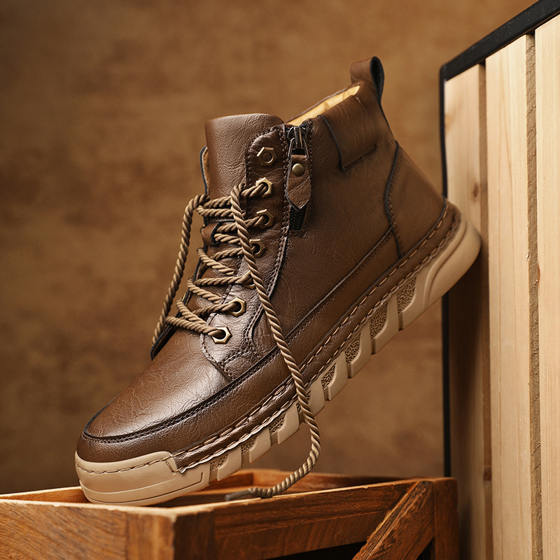 Henley Leder Schuhe