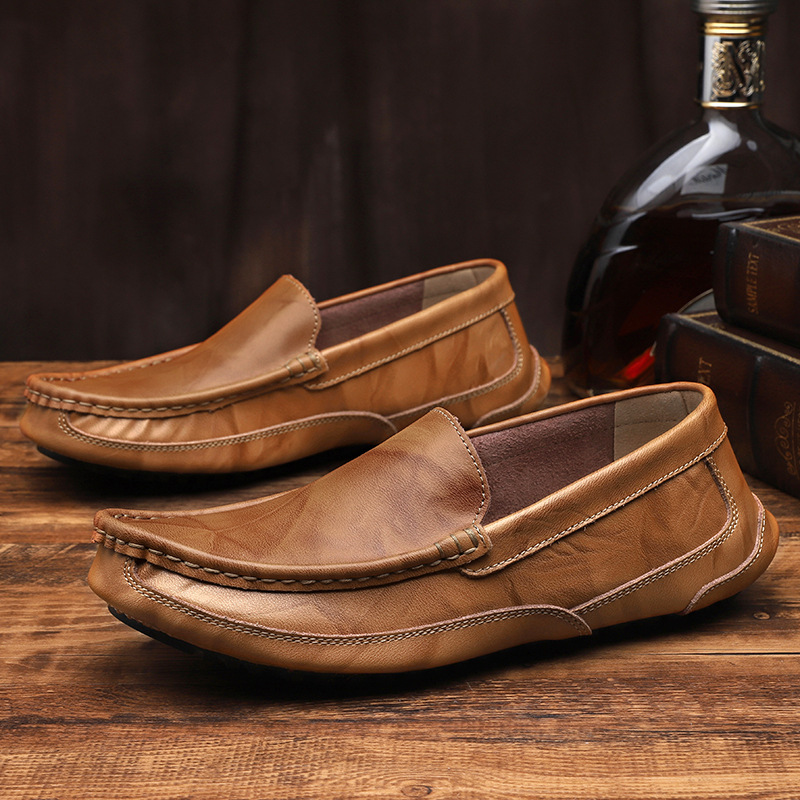 Veneto Italienische Leder Slipper