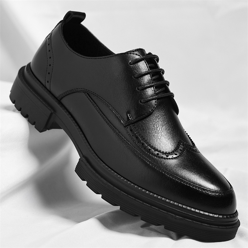 Belluno Echtes Leder Businessschuhe