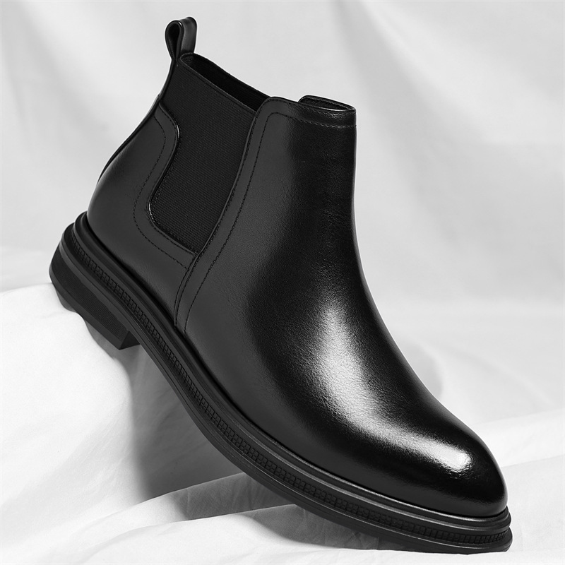 Marco Leder Chelsea Boots