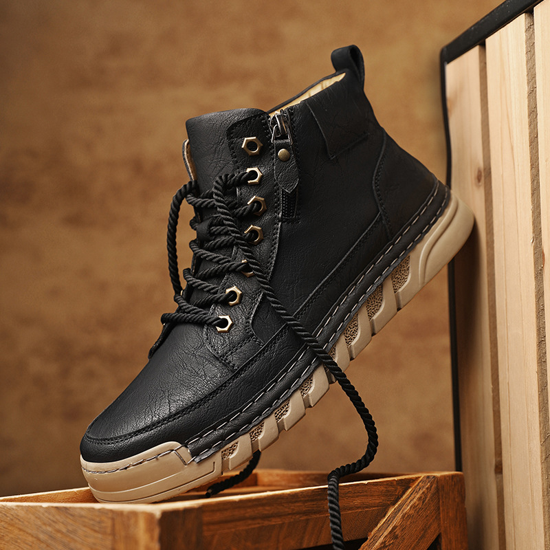 Henley Leder Schuhe