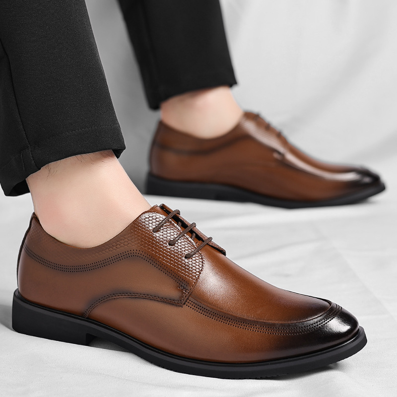 Riviera Leder Schnürschuhe