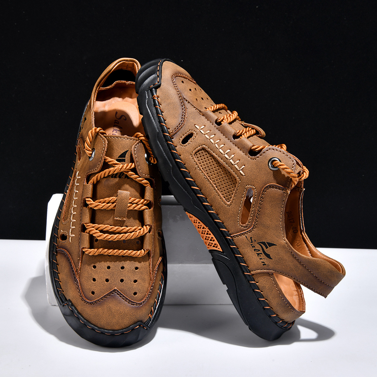 Pathlander Leder Schuhe