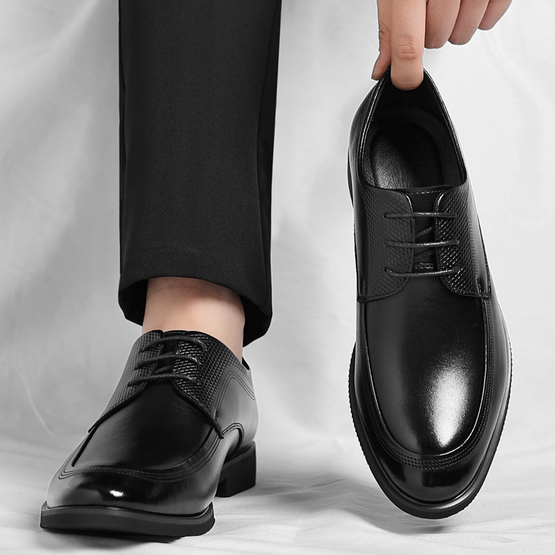 Riviera Leder Schnürschuhe