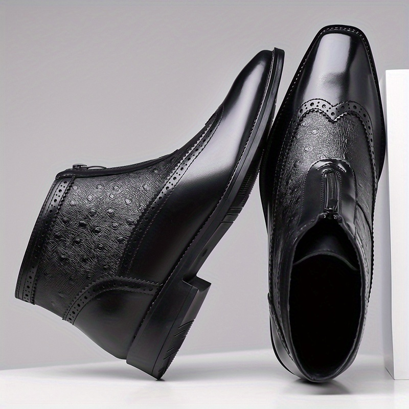 Belmont Straußenlederstiefel