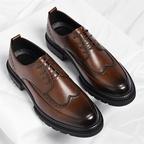 Belluno Echtes Leder Businessschuhe