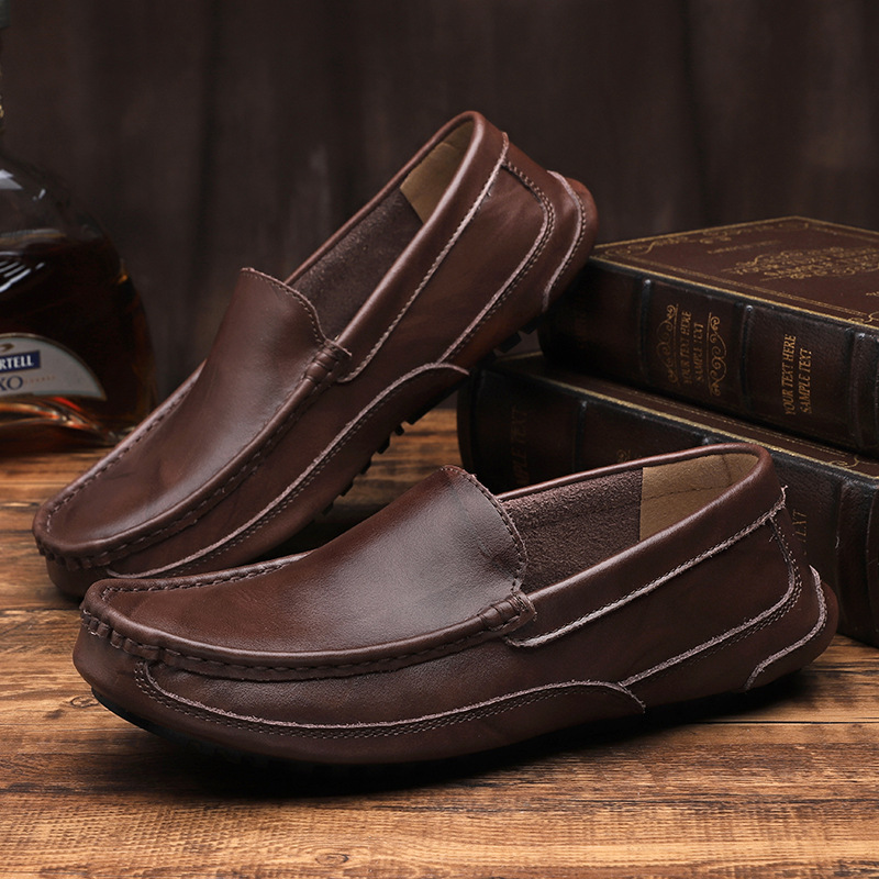 Veneto Italienische Leder Slipper