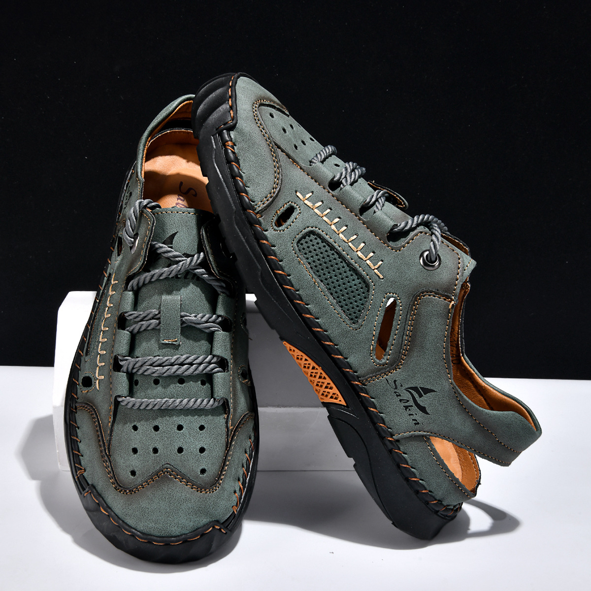 Pathlander Leder Schuhe