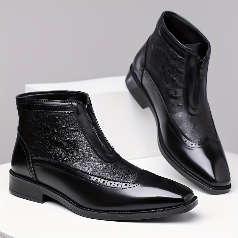 Belmont Straußenlederstiefel