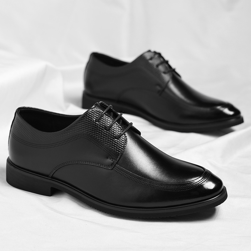 Riviera Leder Schnürschuhe
