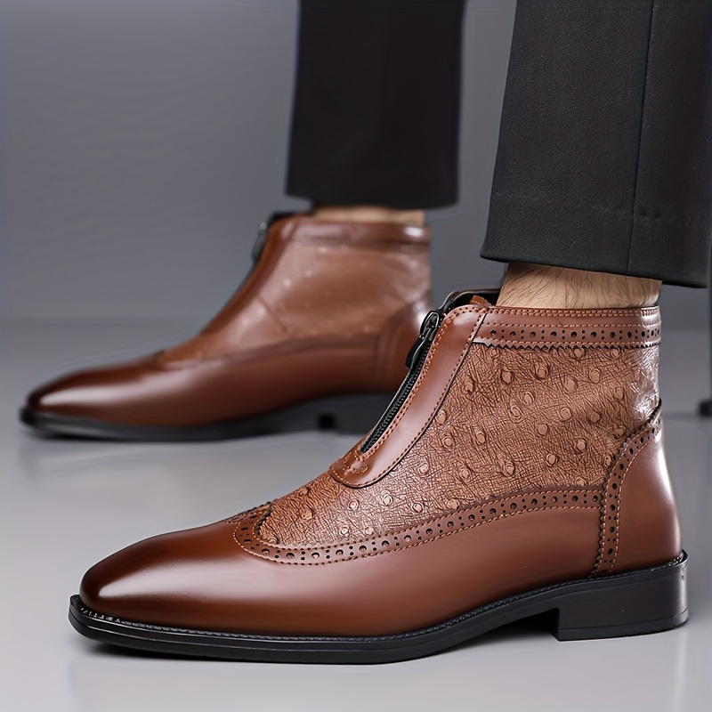 Belmont Straußenlederstiefel