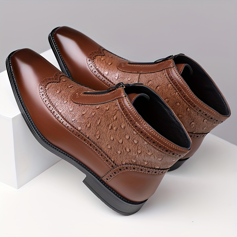 Belmont Straußenlederstiefel