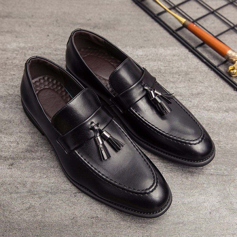 Bristol Leder Quasten Slipper