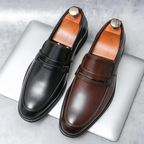 Bruno Italienische Leder Slipper
