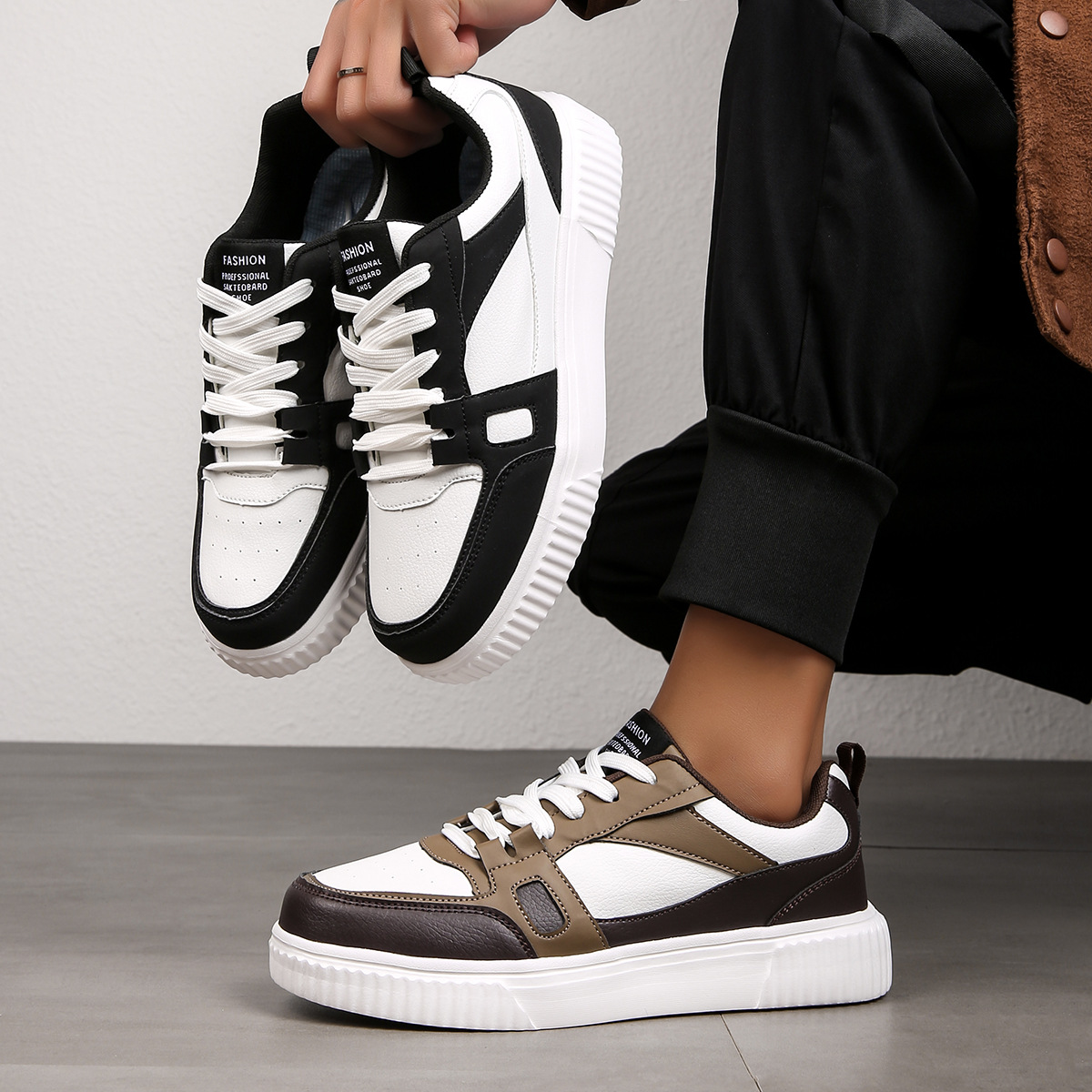 Bellagio Leder Sneakers