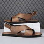 Pelle Italia Echtes Leder Sandalen