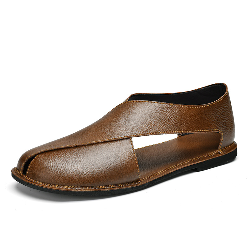 Lusso Italiana Echtes Leder Sandalen