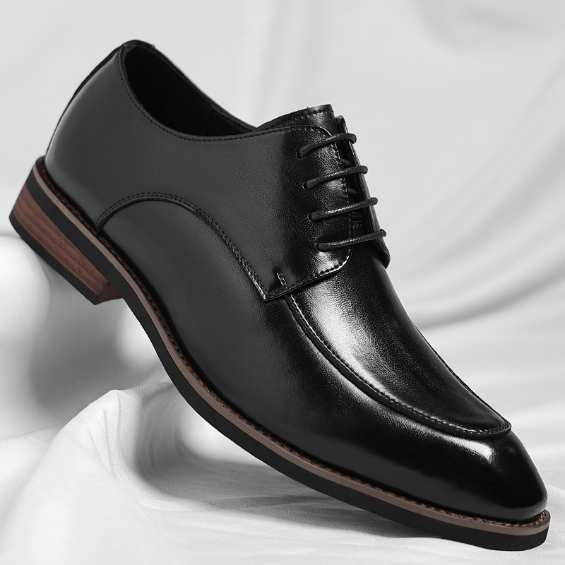 Riviera Echtleder Schnürschuhe