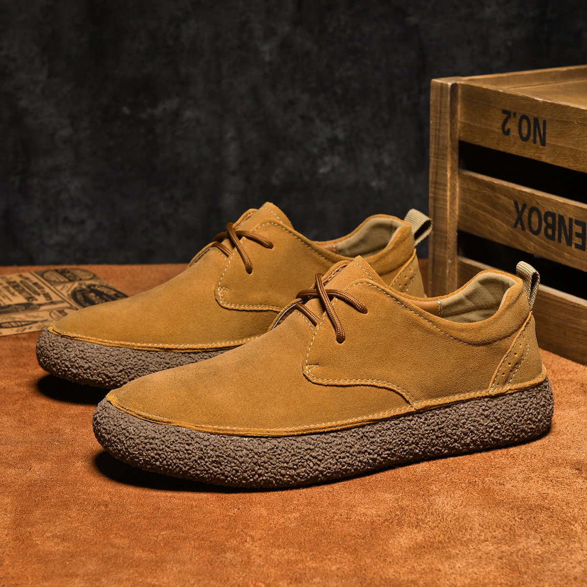 Bristol Wildlederschuhe