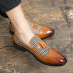 Gatsby Leder-Tassel-Loafers