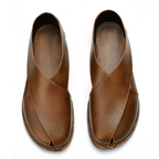Lusso Italiana Echtes Leder Sandalen