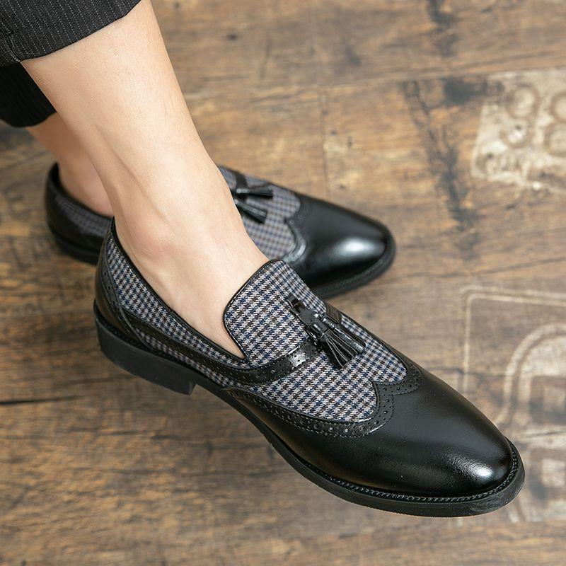 Gatsby Leder-Tassel-Loafers