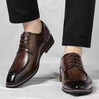 Riviera Echtleder Schnürschuhe