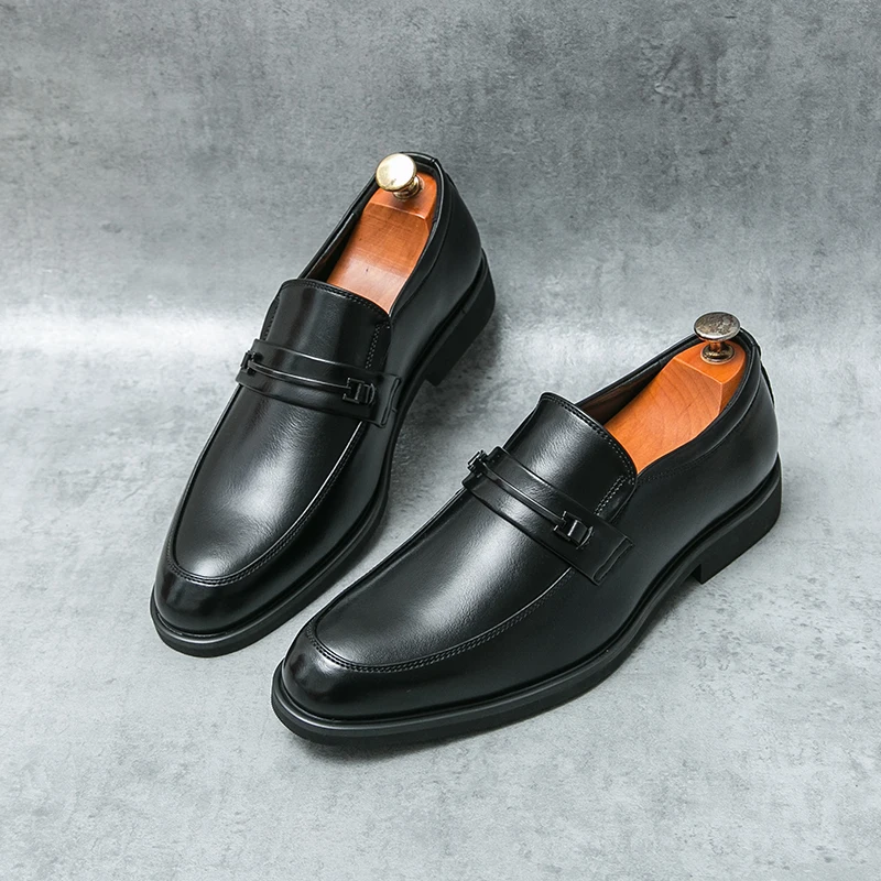 Bruno Italienische Leder Slipper