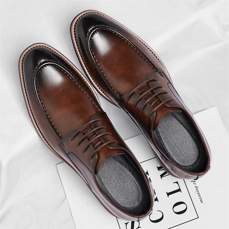 Regal Leder Schnürschuhe