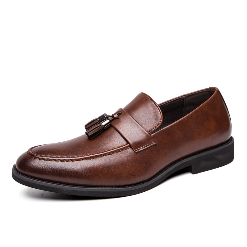 Bristol Leder Quasten Slipper