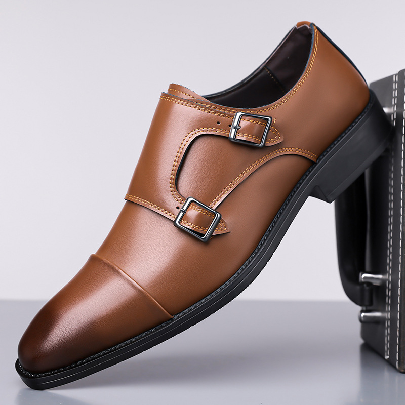 Veneto Italienische Monk Strap Loafers
