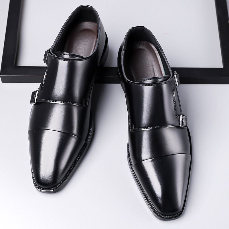 Veneto Italienische Monk Strap Loafers