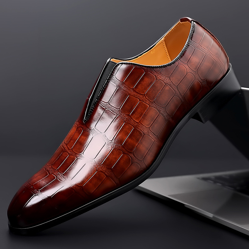 Valentino Echtes Leder Dressschuhe