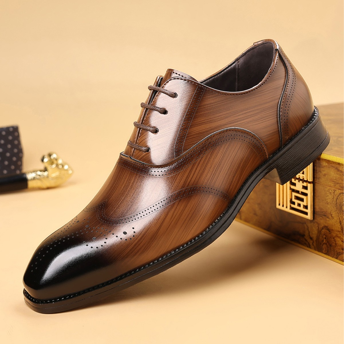 Toscana Leder Schnürschuhe