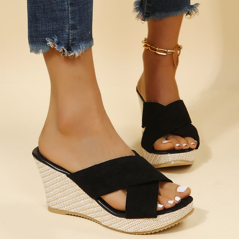 Carla – Entspannte Keil-Sandalen