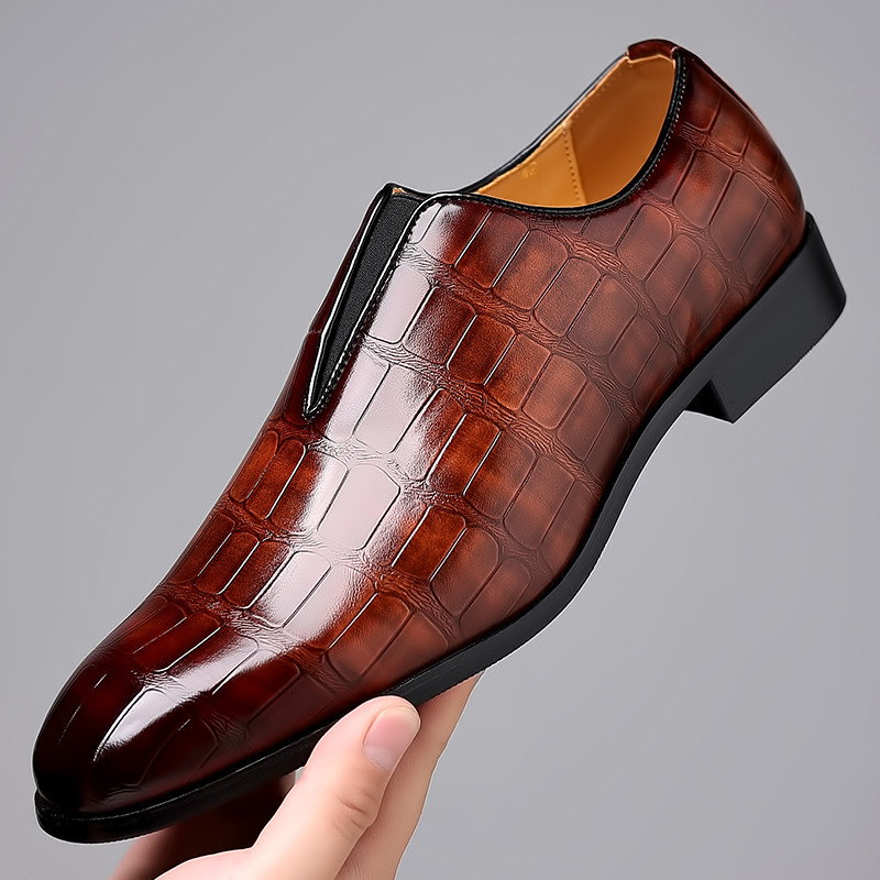 Valentino Echtes Leder Dressschuhe