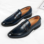Lucca Italienische Leder Slipper