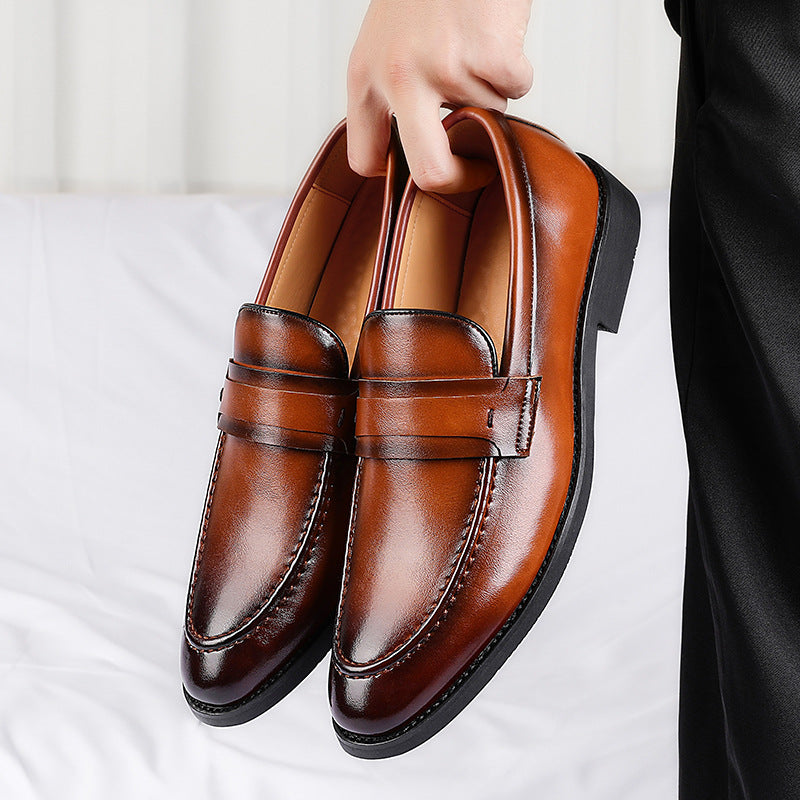 Lucca Italienische Leder Slipper