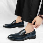 Lucca Italienische Leder Slipper