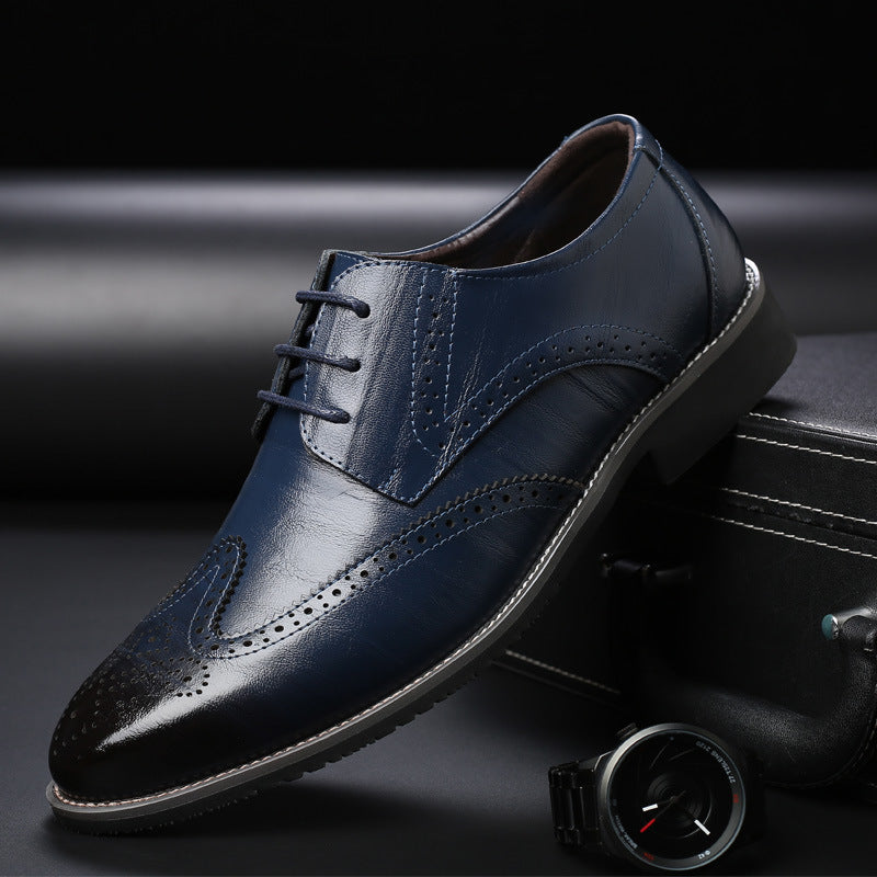 Kingston Leder Brogue Anzugschuhe