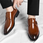 Danbury Leder Monk Strap Loafers